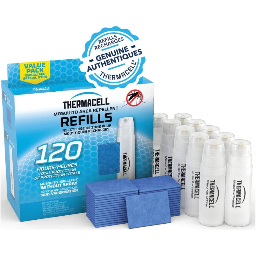 Original Mosquito Repellent Refills - 10 Cartridges & 30 Mats