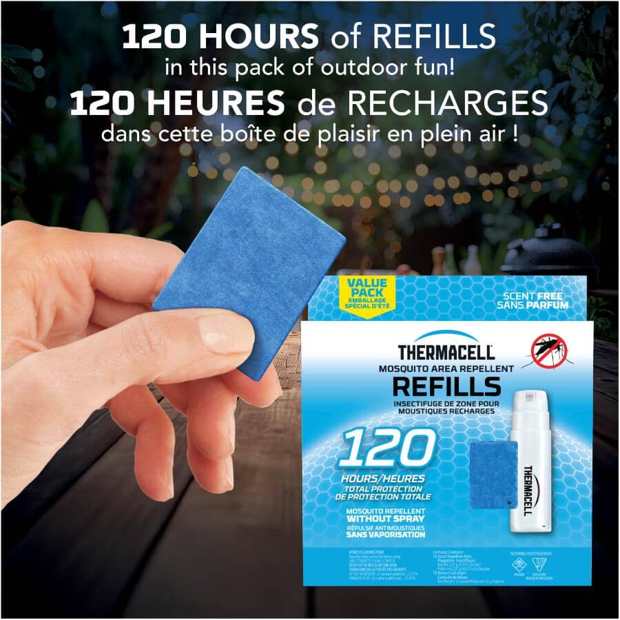 Original Mosquito Repellent Refills - 10 Cartridges & 30 Mats