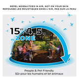 Patio Shield Mosquito Repeller - Glacial Blue