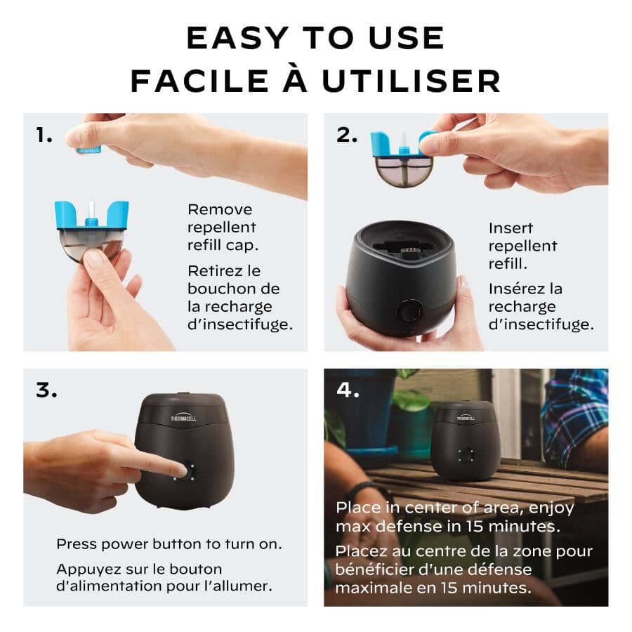 Rechargeable Mosquito Repeller Refill - 36 Hours