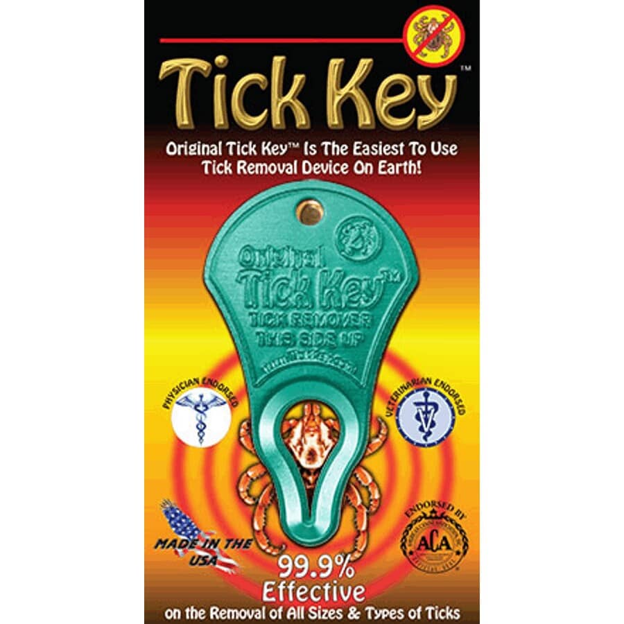 Tick Removal Key - for Pets & Humans, Assorted Colours