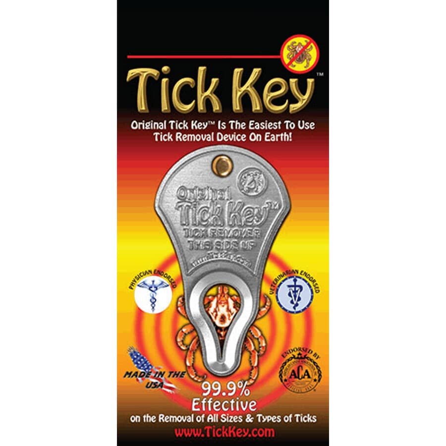 Tick Removal Key - for Pets & Humans, Assorted Colours