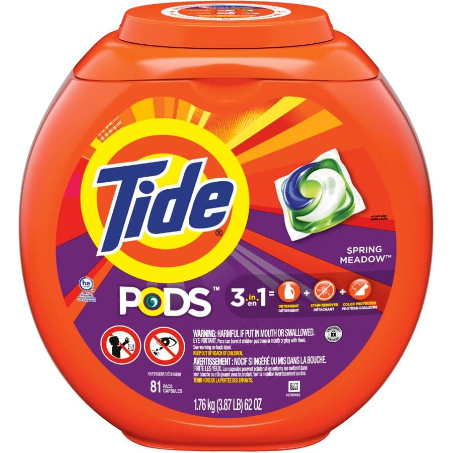 PODS Laundry Detergent Liquid Pacs - Spring Meadow, 76 Pack
