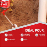 Gaps & Cracks Foam Sealant - White, 340 g