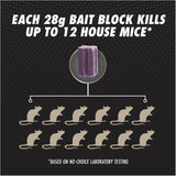 Advanced Formula Disposable Mouse Killer Bait Station - 28 g, 4 Pack
