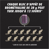 Advanced Formula Disposable Mouse Killer Bait Station - 28 g, 4 Pack