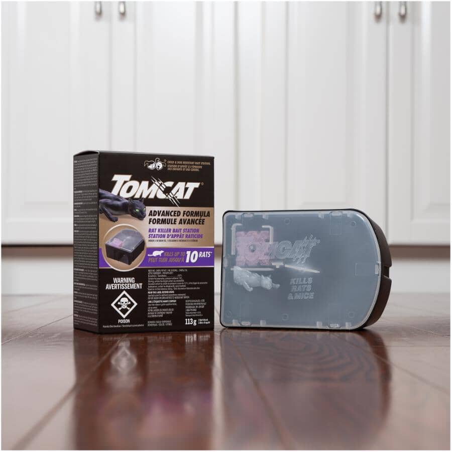 Advanced Formula Disposable Rat Killer Bait Station - 113 g