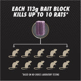 Advanced Formula Disposable Rat Killer Bait Station - 113 g, 2 Pack