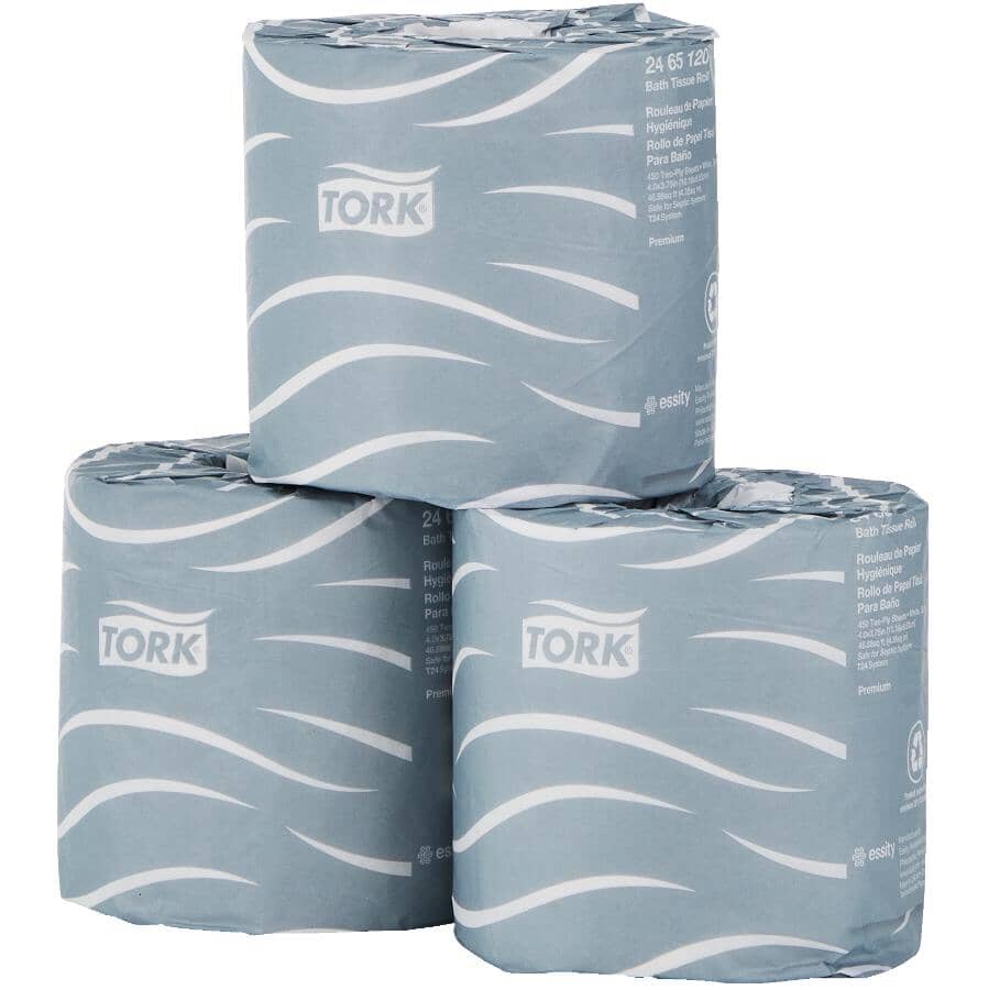 2 Ply Premium Toilet Tissue - 450 Sheets, 48 Rolls