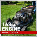 163cc Recycler Max Gas Lawn Mower - with Personal Pace & SmartStow, 22"