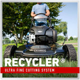 163cc Recycler Max Gas Lawn Mower - with Personal Pace & SmartStow, 22"