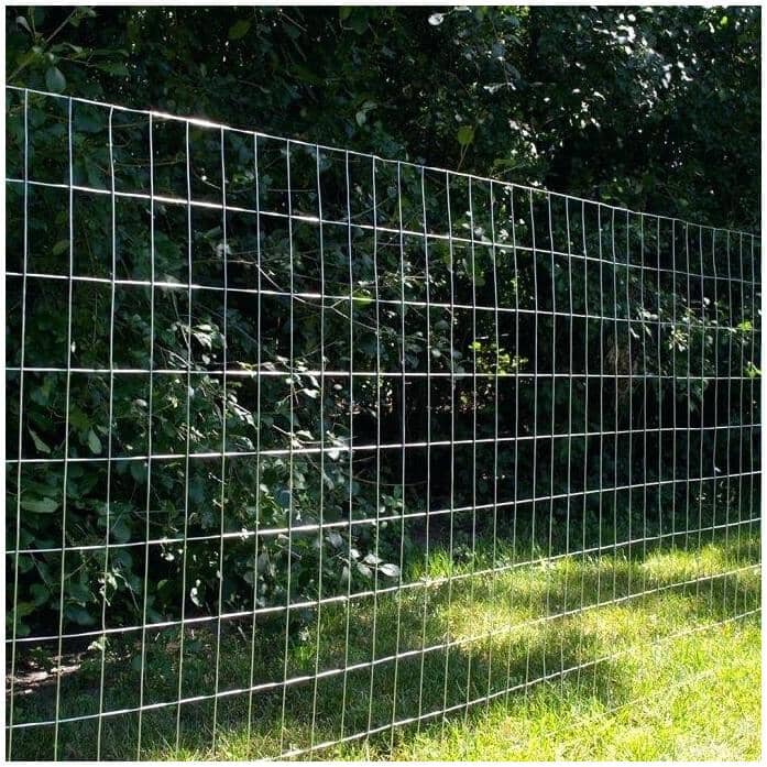 14-Gauge Galvanized Welded Fence - 4" x 2" x 60" x 100'