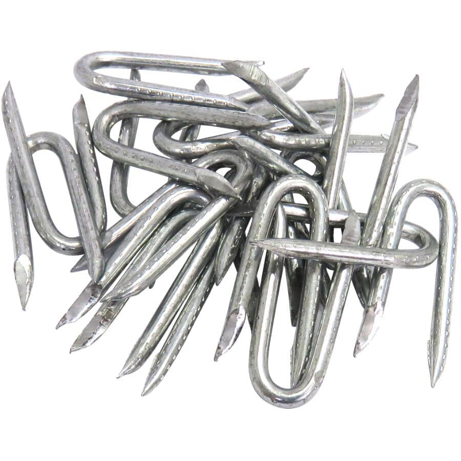 7/8" Galvanized Poultry Netting Staples - 250 Pack