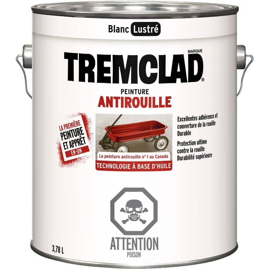 Rust Paint - Gloss White, 3.78 L