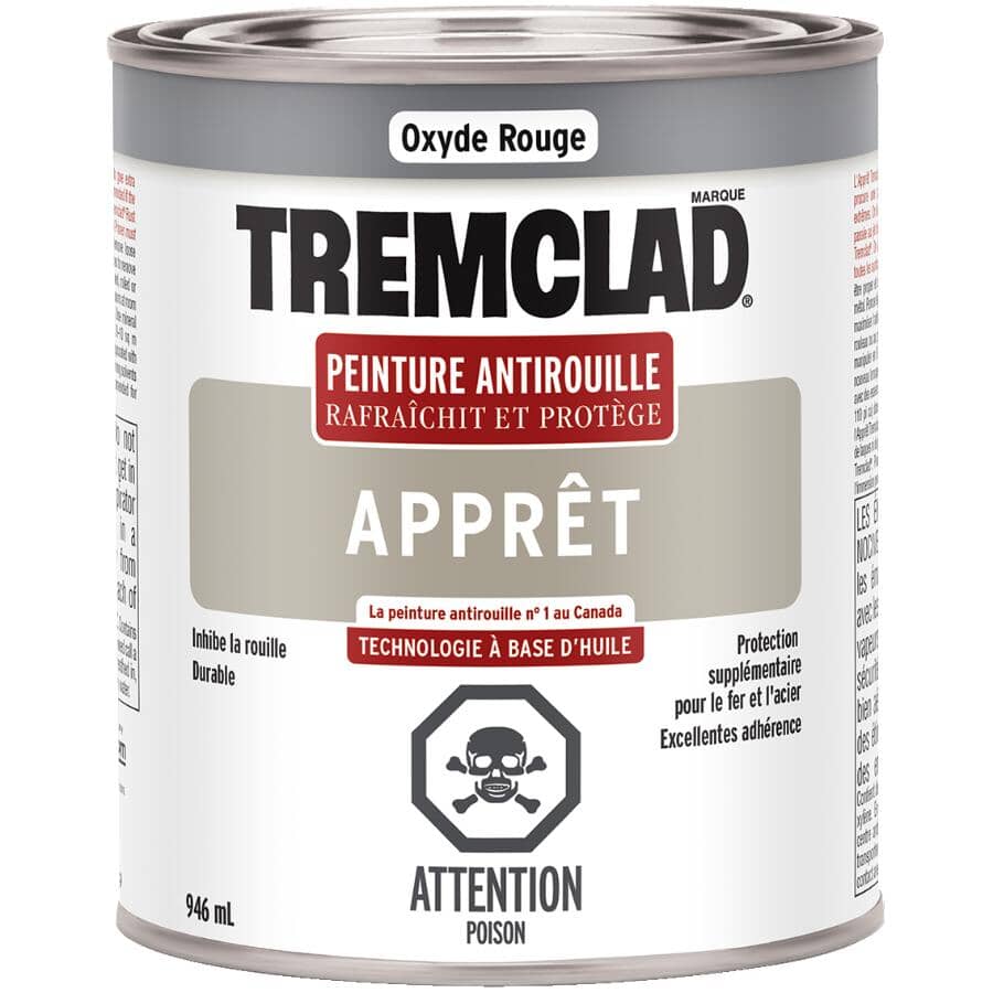 Rust Primer - Red Oxide, 946 ml