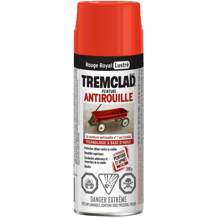 Rust Spray Paint - Gloss Regal Red, 340 g