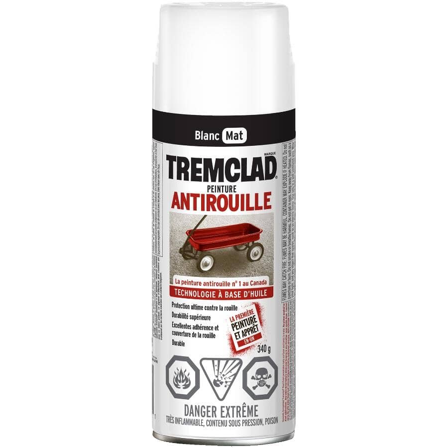 Rust Spray Paint - Flat White, 340 g