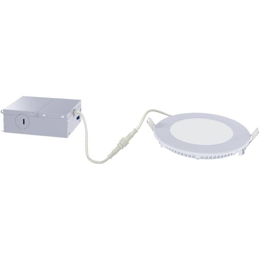 ThinLED Basic 4" Recessed LED Pot Light with CCT Switch - White, 9W