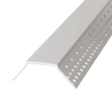 7/8" x 1-1/8" x 8' Chamfer Vinyl Corner Bead