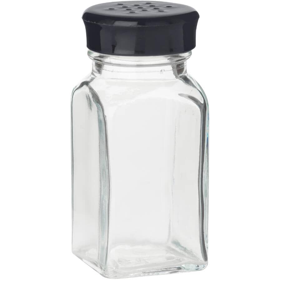 Glass Salt & Pepper Shaker - Assorted Colours, 3.25"