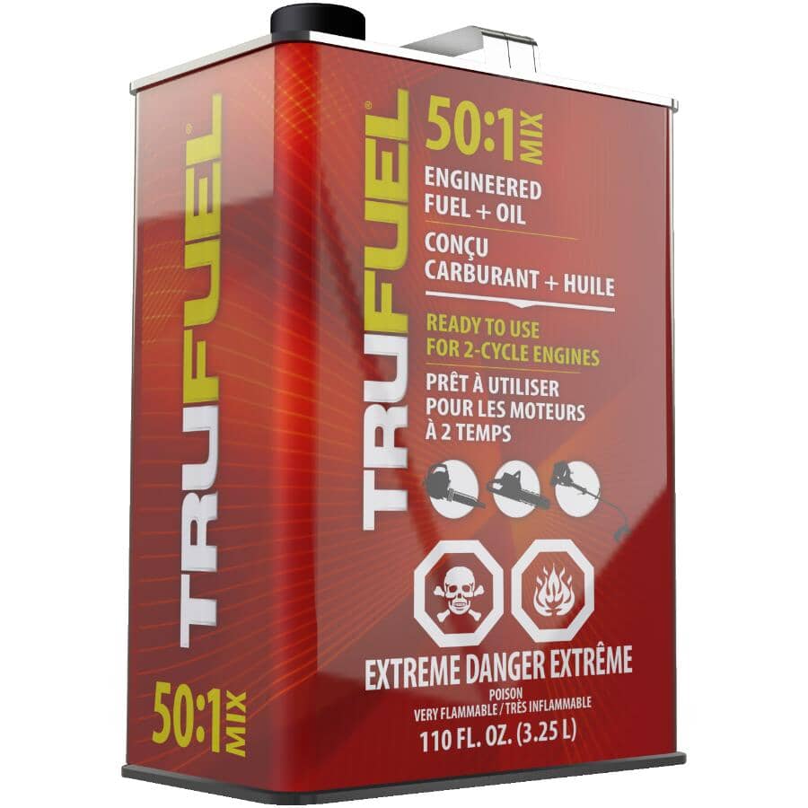 Pre-Mixed Engineered Fuel & Oil - 50:1, 3.25 L