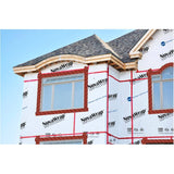 Construction Grade Sheathing Tape - 60 mm x 55 m, Red