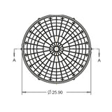 24" Septic Tank Riser Lid - Green