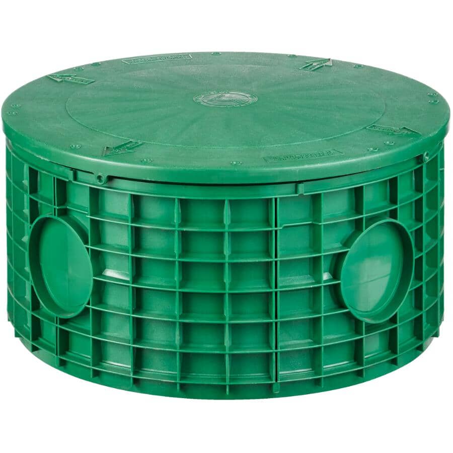 24" x 12" Septic Tank Riser - Green
