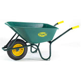 Heavy Duty Wheelbarrow - Steel Frame + 6 Cu. Ft Poly Tray