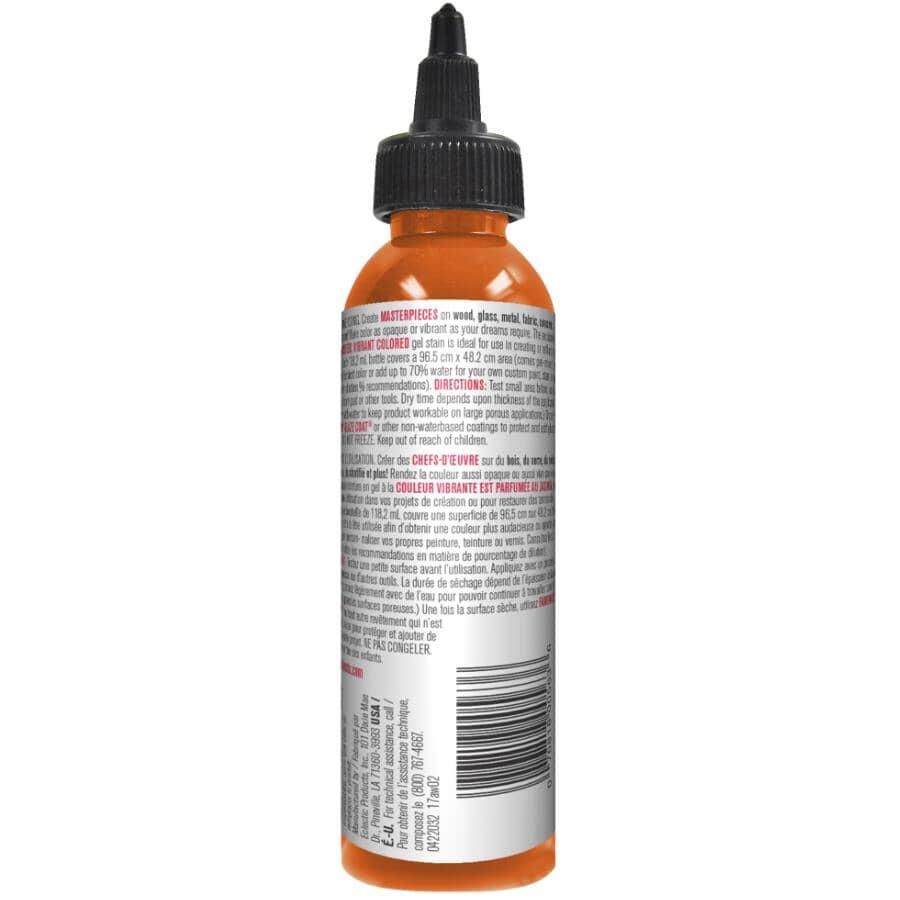 Concentrated Gel Stain - Phoenix Fire Orange, 118.2 ml