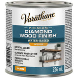Premium Interior Diamond Wood Finish - Crystal Clear Satin, 236 ml