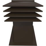 12" x 12" Maximum Brown Slanted Roof Vent