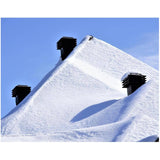 12" x 12" Maximum Brown Slanted Roof Vent