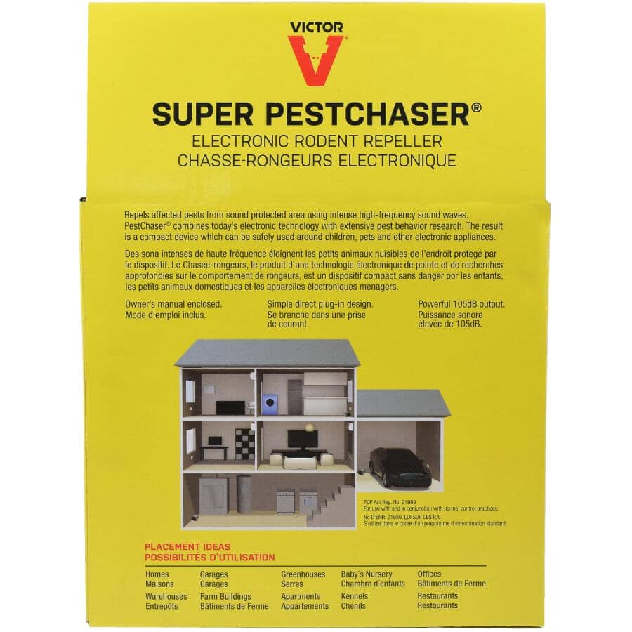 Super PestChaser Electronic Rodent Repeller