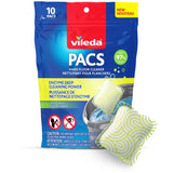 Floor Cleaning Pacs - Citrus, 10 Pack