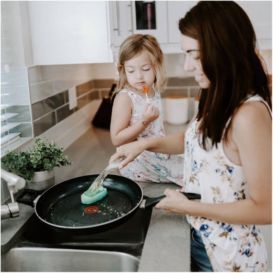 Scrunge Sponge Dish Wand/Scrub Brush