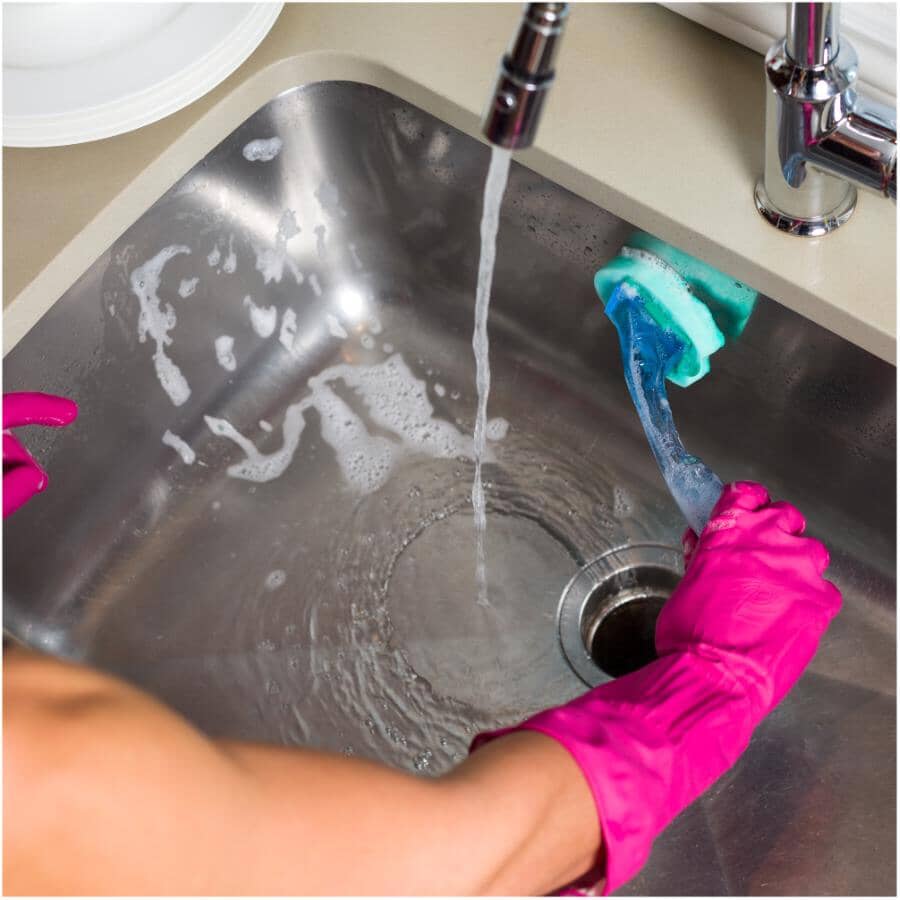 Scrunge Sponge Dish Wand/Scrub Brush