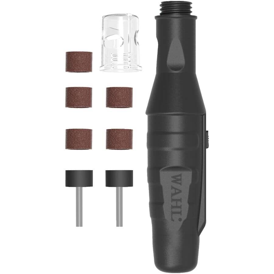 Pet Nail Smoother - with 5 Sanding Bands, Battery Operated