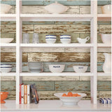 Old Salem Vintage Wood Plank Peel & Stick Wallpaper - 20.5" x 18'
