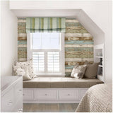 Old Salem Vintage Wood Plank Peel & Stick Wallpaper - 20.5" x 18'