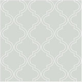 Quatrefoil Peel & Stick Wallpaper - Grey, 20.5" x 18'