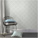 Quatrefoil Peel & Stick Wallpaper - Grey, 20.5" x 18'