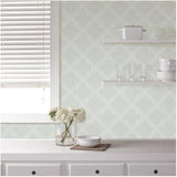 Quatrefoil Peel & Stick Wallpaper - Grey, 20.5" x 18'