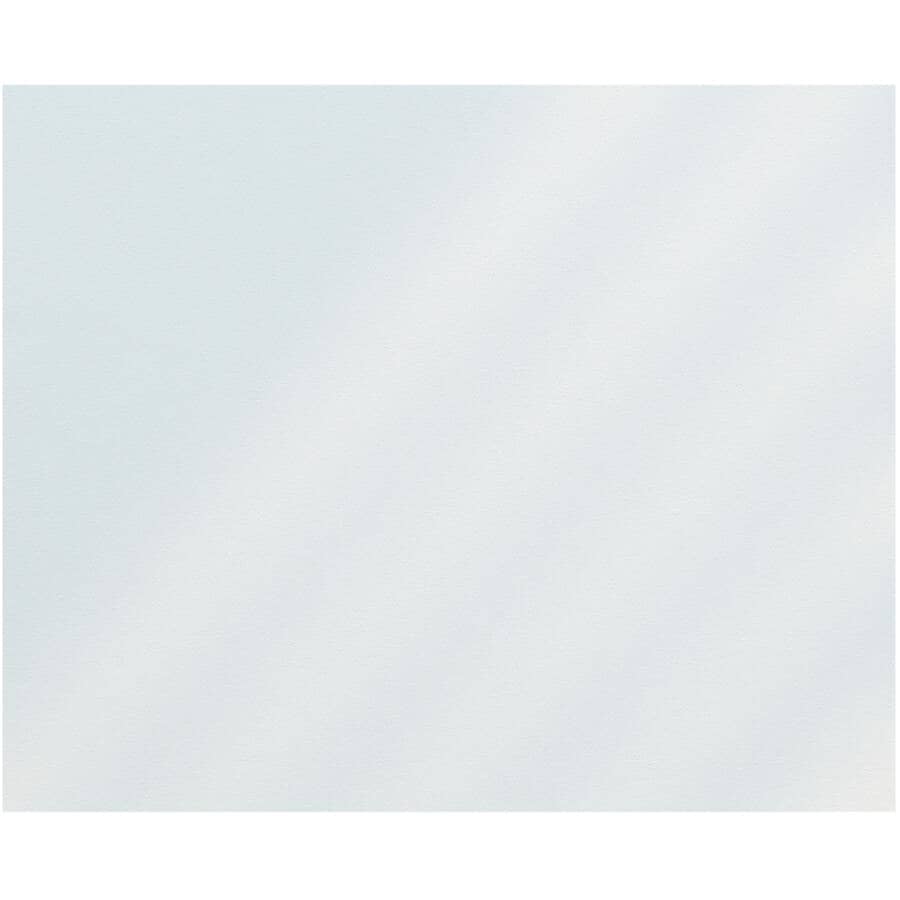 Transparent Privacy Cling Window Film - White, 17.71" x 79"