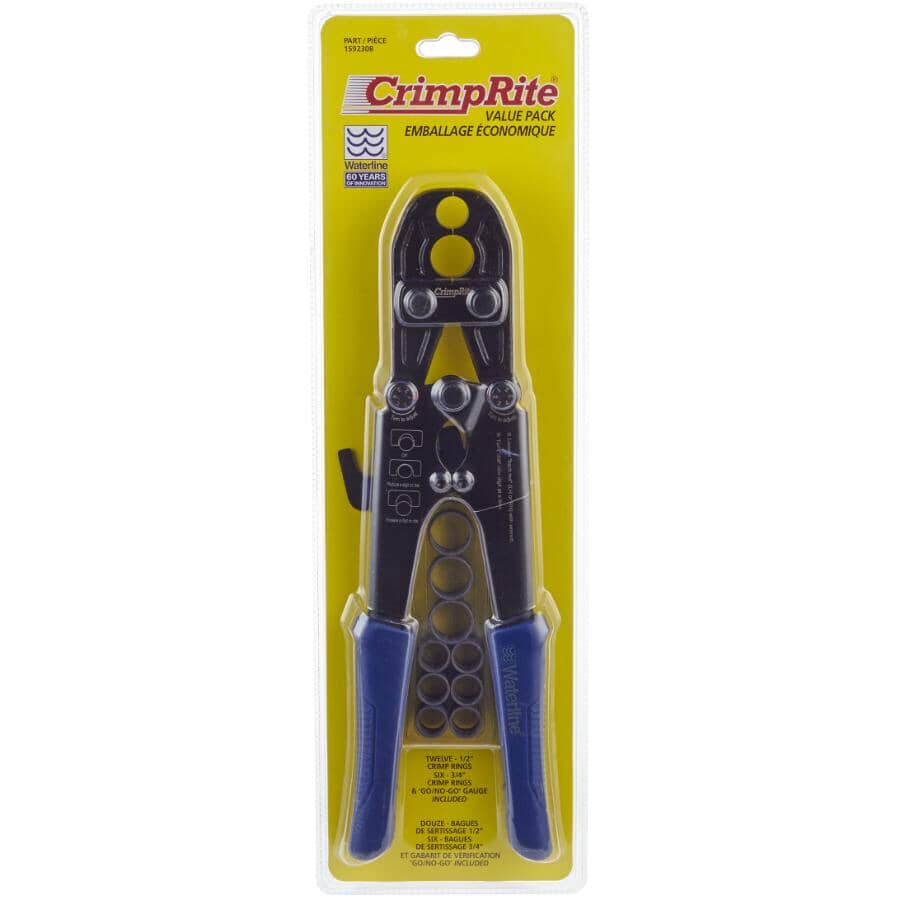 1/2" & 3/4" CrimpRite Combo Crimp Tool Value Pack