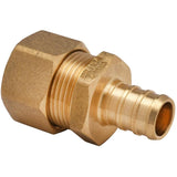 1/2" Comp x 1/2" PEX Transition Coupling