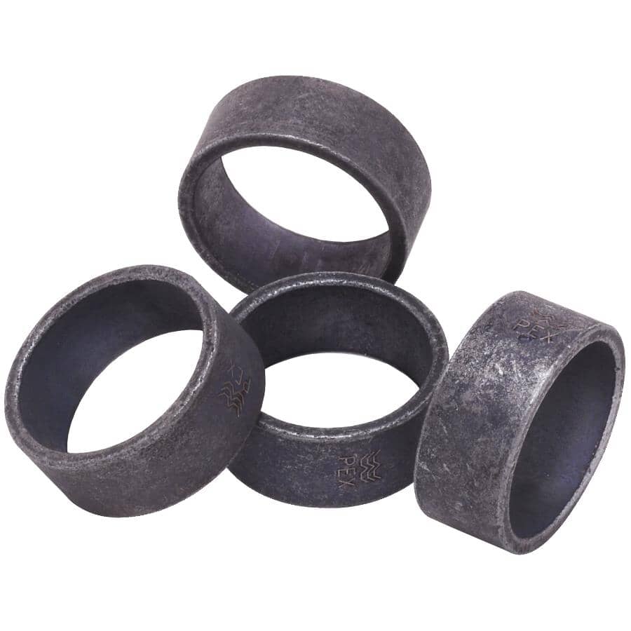 1/2" Copper Crimp Rings - 100 Pack