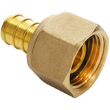 1/2" PEX  x 1/2" FPT Swivel Brass Adapter