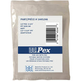 1/2" PEX  x 3/4" FPT Brass Adapter