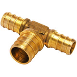 1/2" x 1/2" x 3/4" PEX Brass Tee